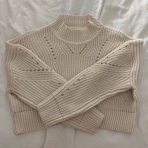 Cream Knit Sweater